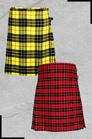 Midi Tartan Skirts