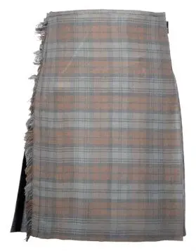 Weathered Black Watch Tartan Kilt