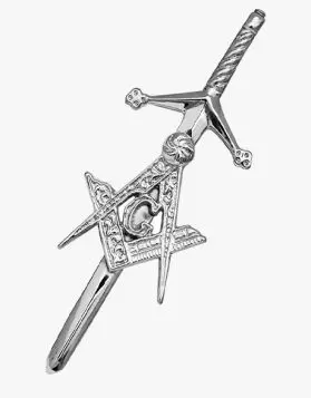 Highlander Masonic Kilt Pin