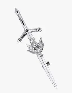 Thistle Flower Kilt Pin