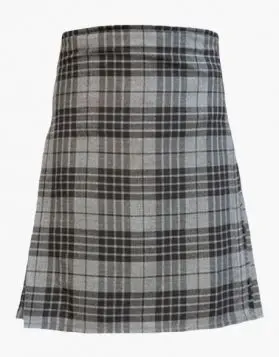 Women’s Grey Watch Tartan Kilt- Front Image