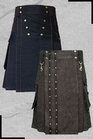 Denim Kilts Denim Kilts