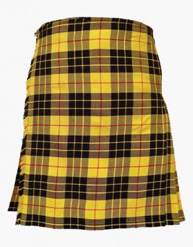 Macleod of Lewis Tartan Utility Kilt with Fastening Straps - Front Image