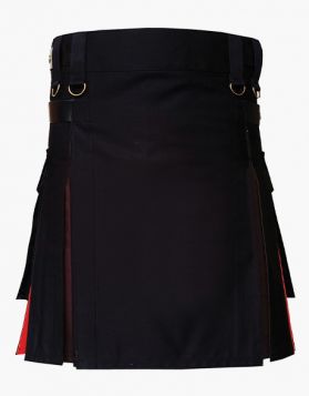 Black Bear Pride Hybrid Kilt- Front Image