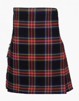 Black Stewart Tartan Kilt