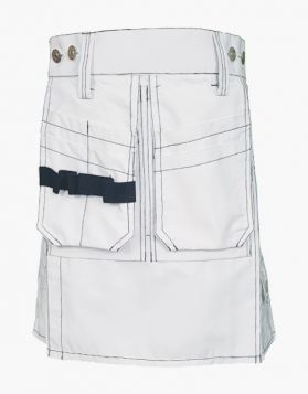 Carhartt White Working Utility Kilt - Front Image