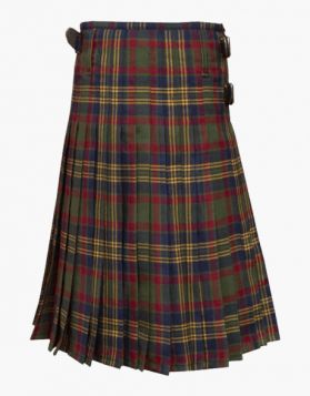 Mens Sutherland Clan Tartan Kilt - Front Image