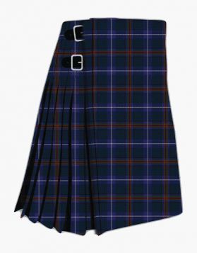 Custom American National Tartan Kilt - Front Image 