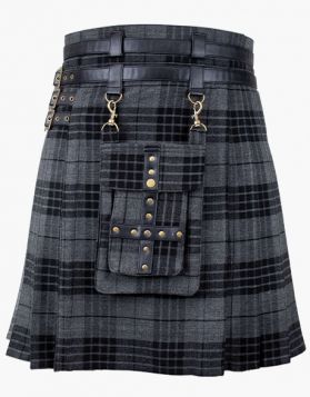 Fashion New Night Watch Tartan Utility Kilt