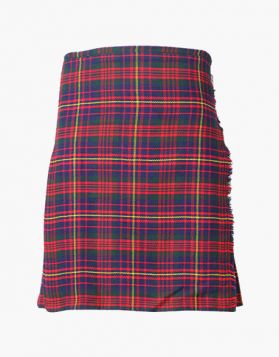 Female Cameron of Erracht Tartan Kilt - Front Image