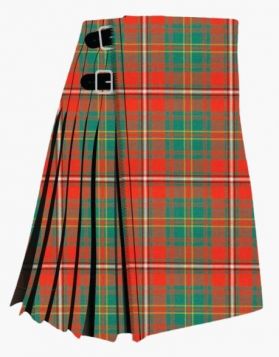 Hay Ancient Tartan Kilt with Leather Belt