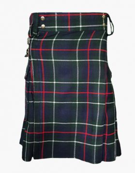  Mechanize Tartan Utility Kilt - Front Image