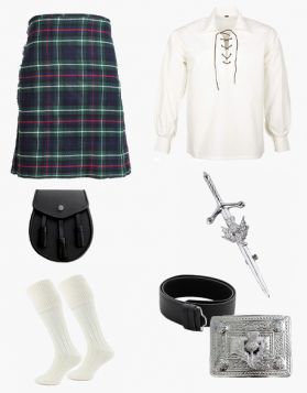 Men's 7 Piece Mackenzie Kilt Package