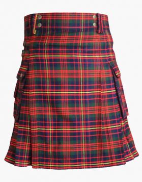 Men's Cameron of Erracht Tartan Utility Kilt - front Image 