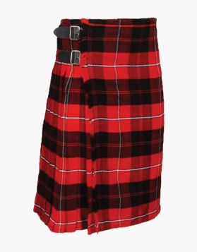 Mens Cunningham Clan Tartan Kilt - Front Image 