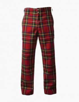 Black Watch Tartan Plaids Pant - Front Image 
