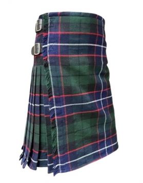 Mens Russell Clan Tartan Kilt - Front Image 