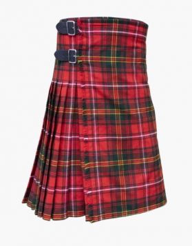 Hay Modern Tartan Kilt with Rough Edges