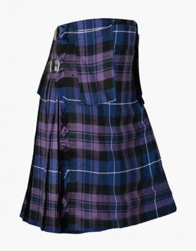 Modern Pride of Scotland Tartan Kilt with Pockets