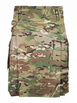 Multicam Highlander Tactical Kilt- Front Image