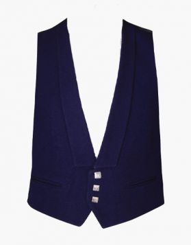 Navy Blue Prince Charlie Vest