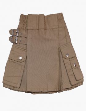 Classy Children Brown Utility Kilt