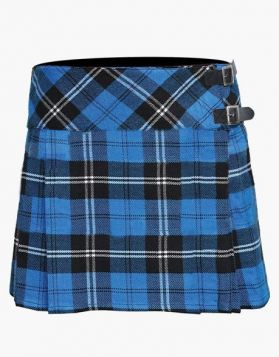 Ramsey Blue Women Mini Tartan Kilt