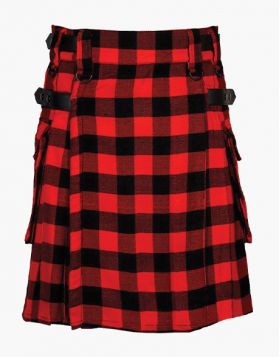  Rob Roy Tartan Utility Kilt - Front Image