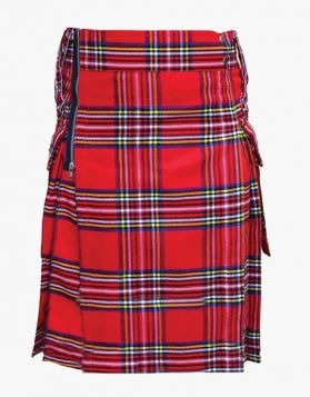 Royal Stewart Zipper Tartan Utility Kilt