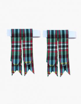 Scott Green Ancient Tartan Kilt Flashes