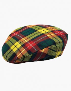 Scottish Buchanan Tartan Cap- Front Image