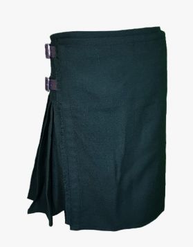 Solid Green Tartan Kilt