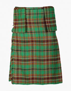 Tara Murphy Tartan Utility Kilt with Leather Straps - Front Image