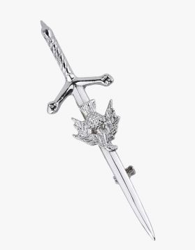 Thistle Flower Kilt Pin
