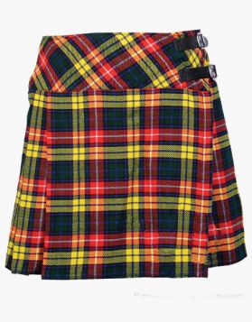 Women Buchanan Short Tartan Kilt