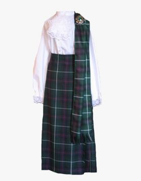 Womens Full Length Kilt Outfit 