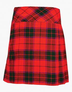 Women Robertson Red Mini Kilt