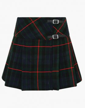 Women's Gunn Tartan Mini Kilt Skirt- Front Image