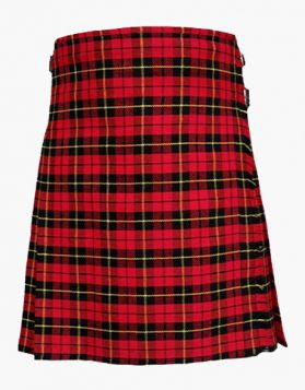 Womens Wallace Tartan Kilt- Front Image